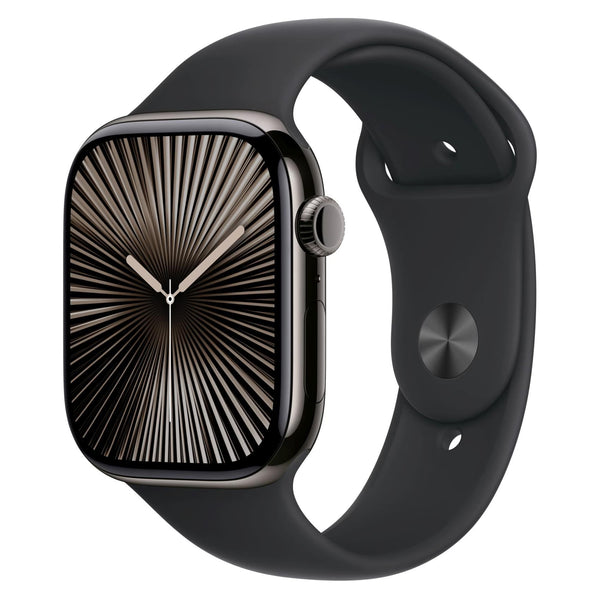 Apple Watch Series 10 (GPS, Cellular) Titanium Sport band - 46 mm