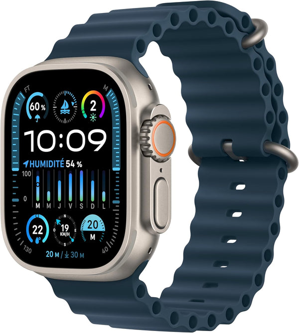 Apple Watch Ultra 2 (GPS, Cellular) Titanium Ocean band - 49mm