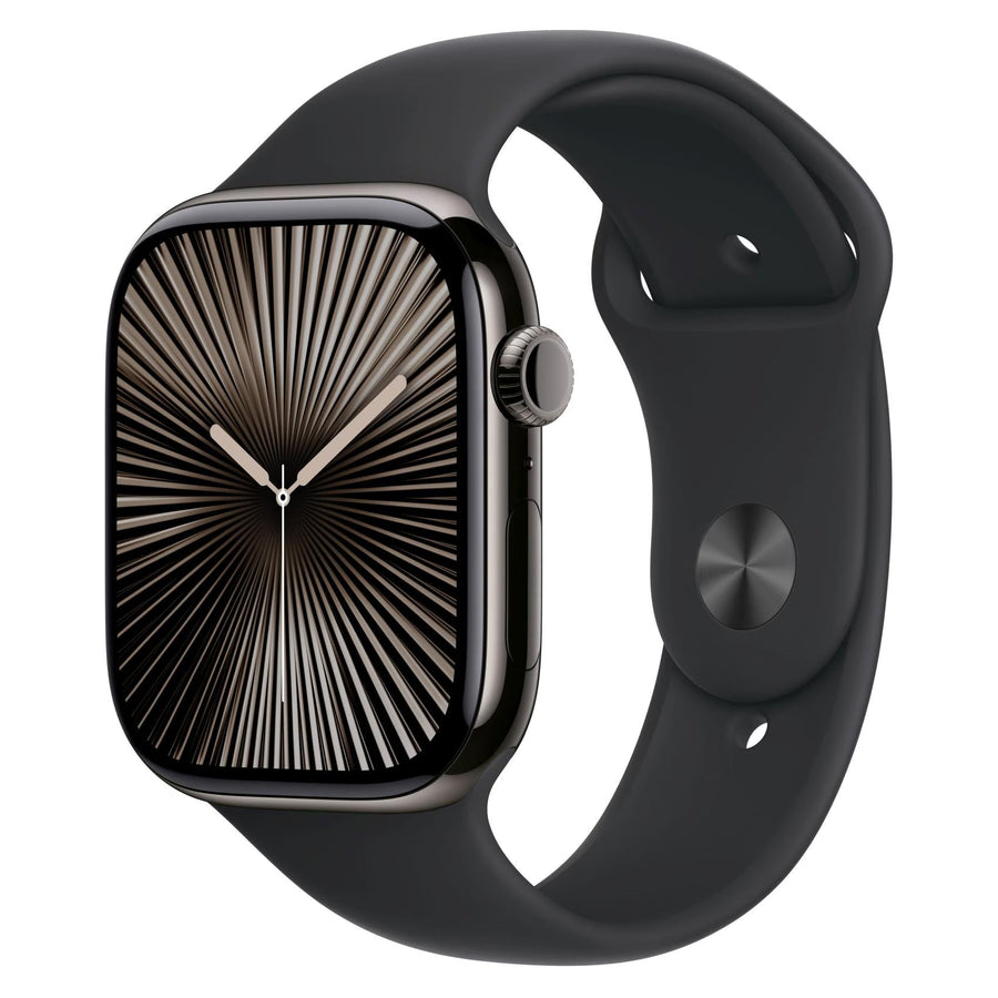 Apple Watch Series 10 (GPS, Cellular) Titanium Sport band - 46 mm