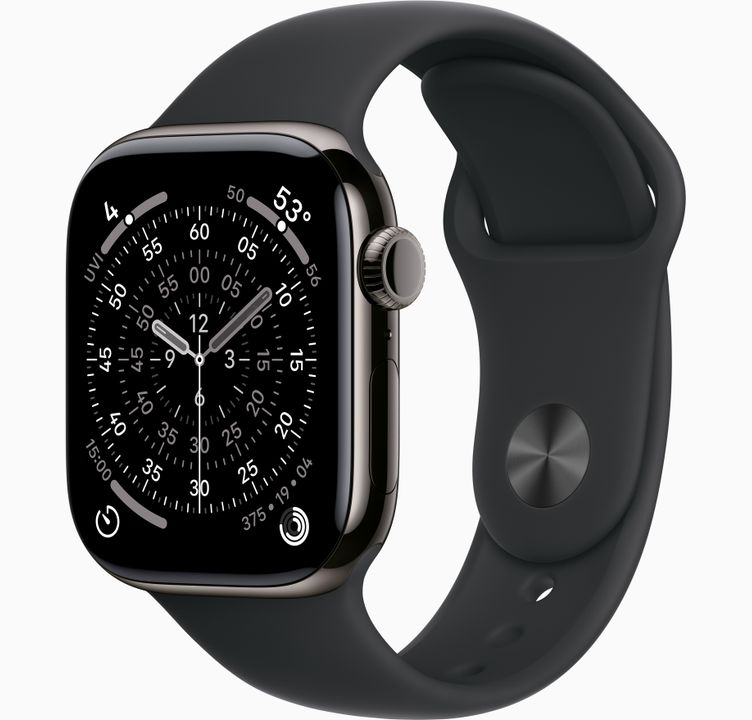 Apple Watch Series 11 (GPS, Cellular) Titanium Sport band - 42 mm