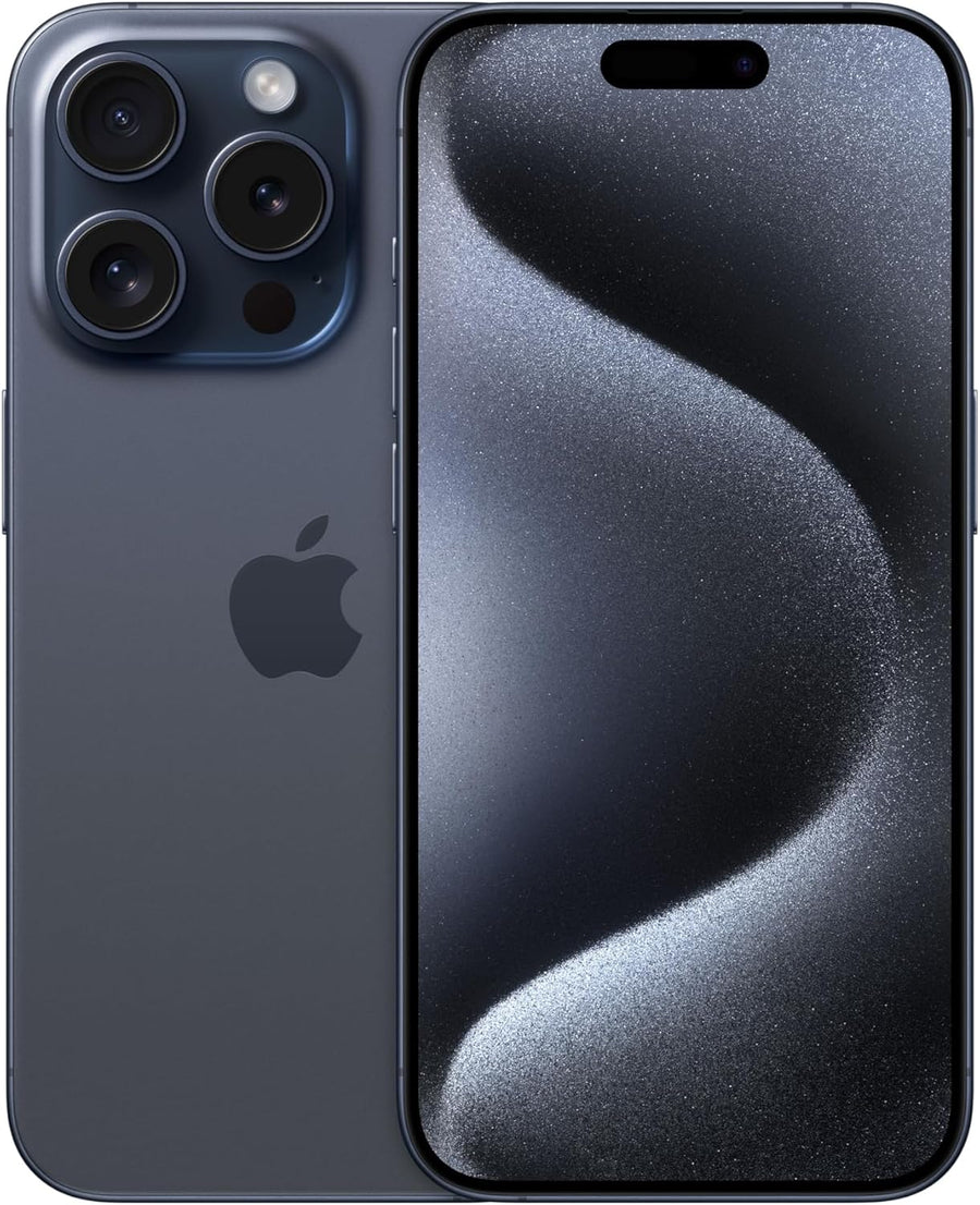 iPhone 15 Pro Blue Titanium (Refurbished)