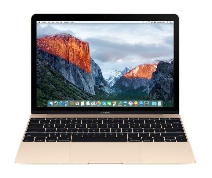 MacBook 12" 2016 Intel Core m3 1,1 GHz Or