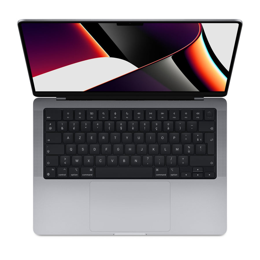 MacBook Pro 14" 2021, processeur Apple M1 Pro 3,2 GHz à 10 cœurs, processeur graphique à 14 cœurs, gris sidéral