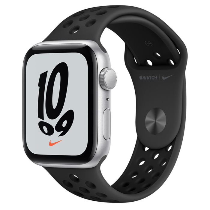 Apple Watch Nike Series 5 GPS 44mm Silver Aluminium Case with Black Nike  Sport Band