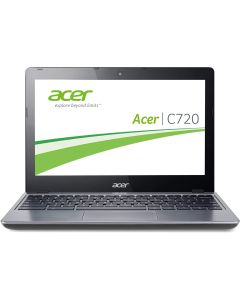 Acer Chromebook C720 11" Celeron 1.4GHZ 2GB 16GB SSD Black