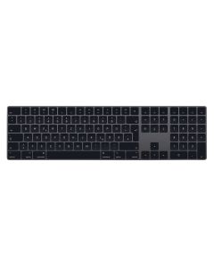 Apple Magic Keyboard with Numeric Keypad - Space Grey - QWERTY DE - Excellent