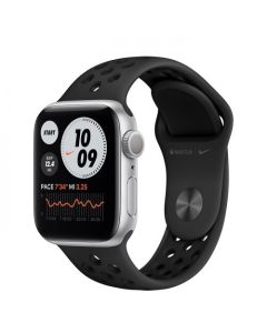 Apple Watch Nike Series 5 GPS 40mm Silver Aluminium Case with Black Nike Sport Band